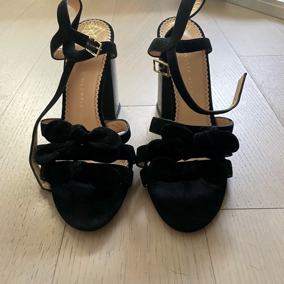 Charlotte Olympia Bronte Heels - Size 10 (41) - Picture 2 of 5